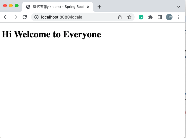 Spring Boot 国际化默认