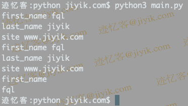 Python 中获取字典键作为变量