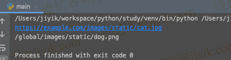 python URL 与 另一个 URL 连接起来