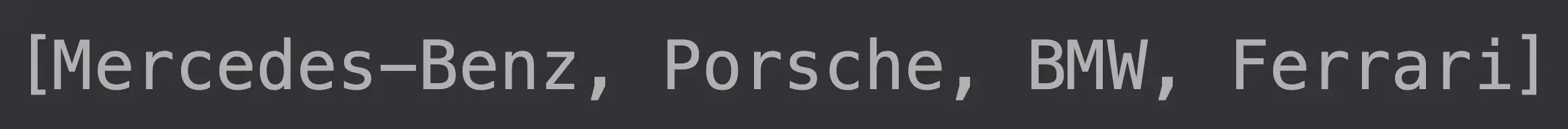 Use + Operator to Add a Single Item to a List