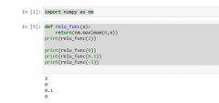 Python中ReLU函数的导数